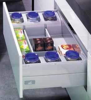 Orga Store Professional, including storage jars: Jars are available