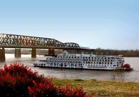 MEMPHIS TO NEW ORLEANS Aboard the Iconic American Queen 9-DAY VOYAGE Encounter authentic southern culture as you journey through living history and soak in the essence of the Old South amid the