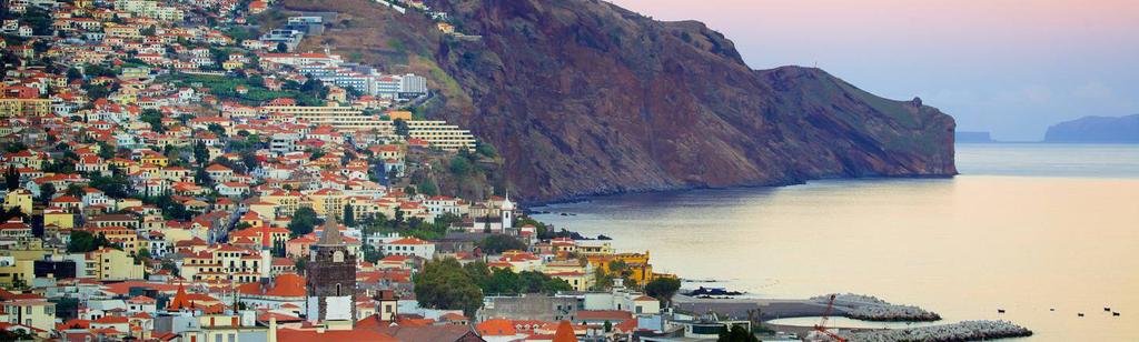 FUNCHAL MADEIRA ISLAND The capital of the archipelago is the city of Funchal, which takes its name from the Portuguese word for fennel (funcho), the wild herb that grew here abundantly at the time of