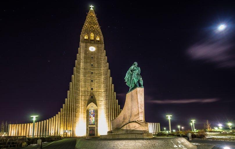 ICELAND'S FIRE AND ICE Day 7 - August 17, 2018 Reykjavík Today we explore the city of Reykjavík with our guide.