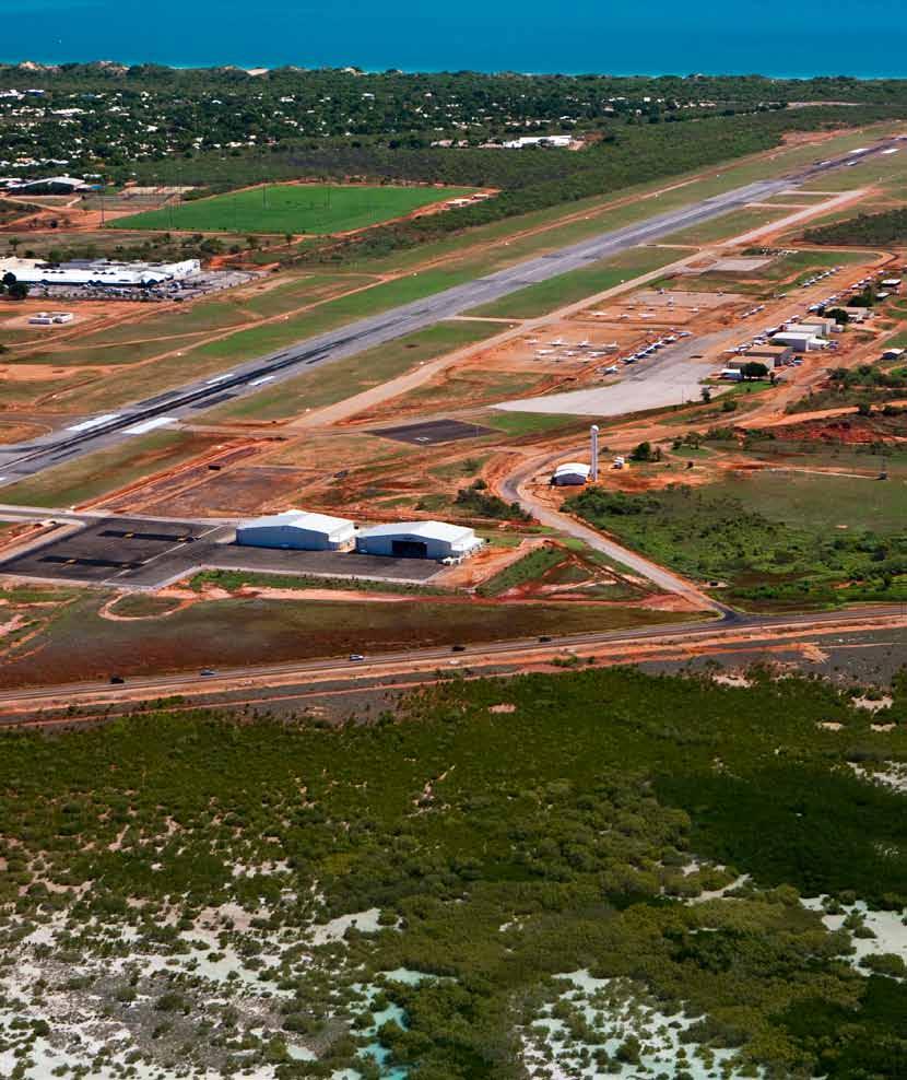 Broome International Airport is the best Aviation Support Base for Browse Basin Helicopter Operations The Broome Heliport was opened in April 2009 by the Premier of Western