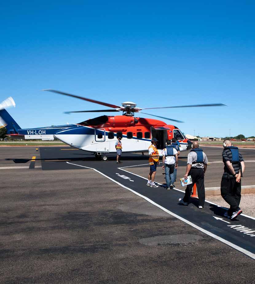 Browse Basin helicopter route from Broome An all weather airfield at the top of the Dampier Peninsula was needed.