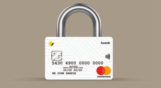 LOCK, BLOCK, LIMIT YOUR CREDIT CARD FOR EXTRA CONTROL. Introducing our new lock for contactless card payments. Customise your card settings to suit your needs.