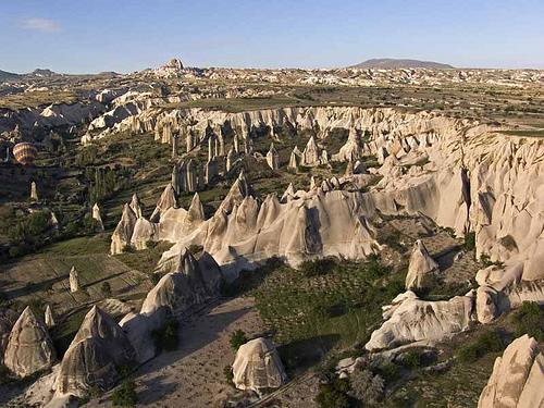(B/L/D) 29 September 2013 CAPPADOCIA After breakfast you will make a visit to the underground city of Kaymakli, built by the Christian communities to protect against Arab attacks, the Cavusin Valley,
