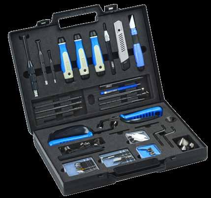 THE NOGA SET SP7700 The 7 most popular Deburring Tools you will need to carry for any deburring application.