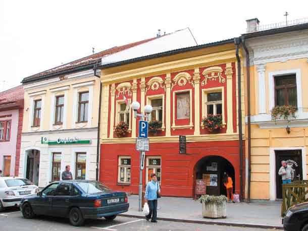 Zrekonštruovaný Dom ľubovnianskeho mešťana Foto Rastislav Ovšonka prítoky a prispel nemalou mierou k zlepšeniu životného prostredia.