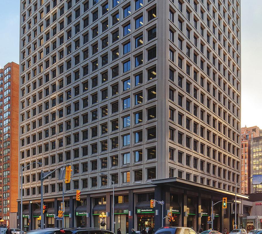 PROPERTY DETAILS 77BLOOR STREET WEST BUILDING INFORMATION 77 Bloor Street West Toronto, Ontario Office Area: 347,817 sf Retail Area: 22,489 sf Floors: 19 Year Built: 1969 Parking Stalls: 148 BUILDING