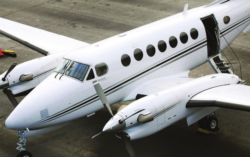 The advantage of security. You can be assured of corporate and personal security when traveling via air charter. Only those persons known to you and authorized by you will be on the aircraft.