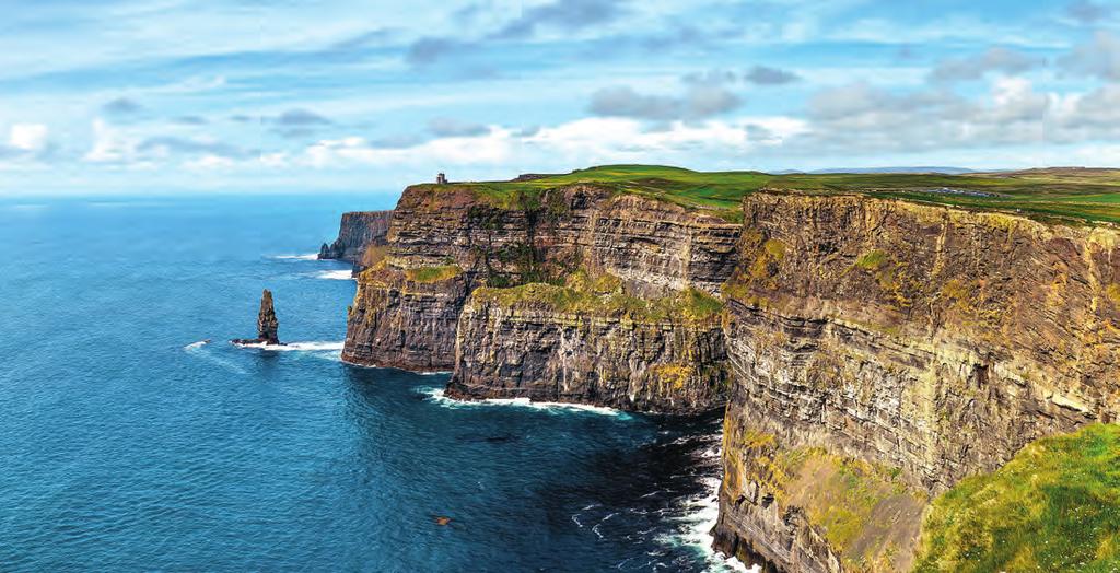 Cliffs of Moher, Ireland Ring of Kerry Cruisetour tour 3 16 or 19 nights Classic Italy Cruisetour tour 4 13 or 16 nights Cliffs of Moher Shannon Limerick Killarney IRELAND Motorcoach Air Connection