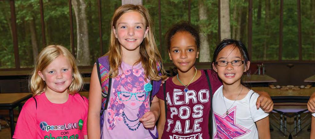 Day camps and twilight camps typically serve girls entering grades 1-8 with either day-long or early evening programming.