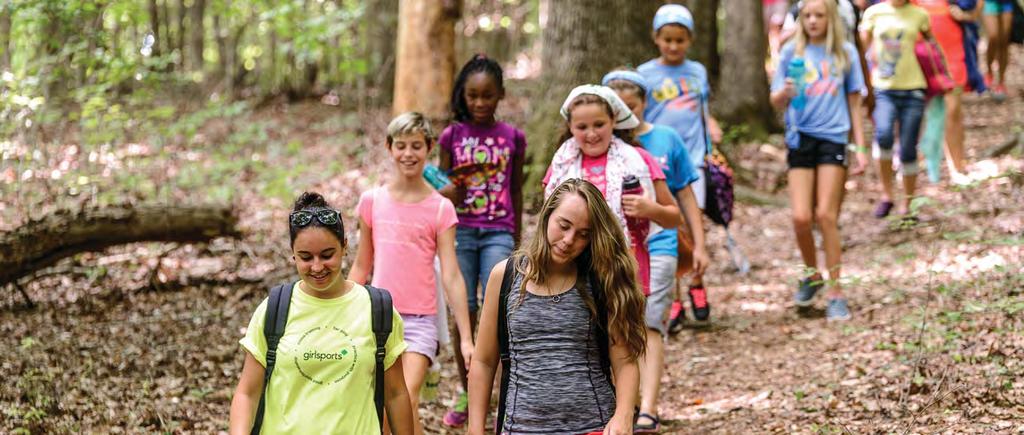 In addition to meeting the established standards for health, safety, program, and personnel criteria set by federal, state, and local governments, our camps meet the standards set by Girl Scouts of
