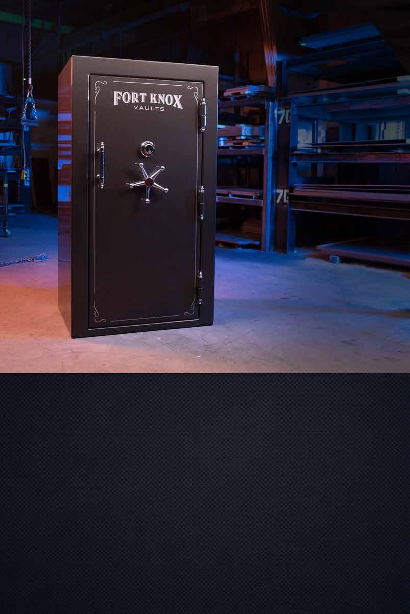 64) 3/16 The Fort Knox Executive Vault starts with what no other safe company even offers; 4 gauge (1/4 ) solid steel walls. The Executive is the entry-level safe in our heavyduty line.