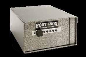 These new high-security Pistol Boxes are constructed with a heavy 10-gauge body and a 3/16 plate door. The 6 deep version is great for an automobile while the 12 can be used in many applications.