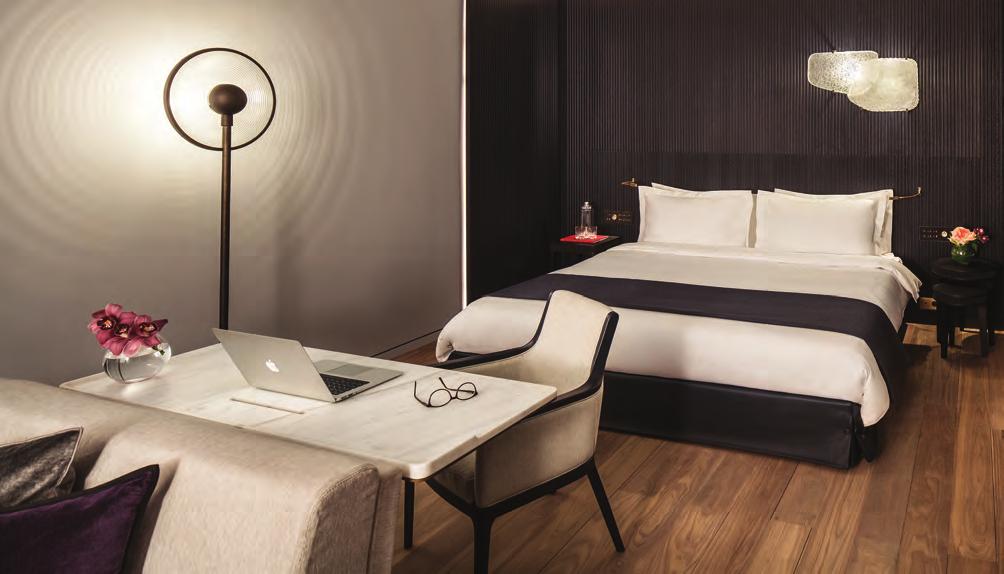 Larger guest rooms, suites and new signature suites When the Lutetia reopens it will have 184 guestrooms, spread over seven