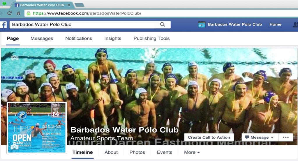 15. Website & Social Media: Please visit our website: www.barbadoswaterpolo.