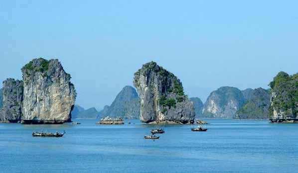 $2567 NZD Flights from $280 NZD Hanoi shows an interesting combination of modern, French colonial and Vietnamese architecture. Explore UNESCO Heritage site Halong Bay on a traditional Junk.