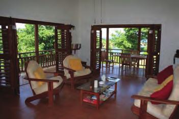 boundaries between indoor and outdoor living, with swing seats
