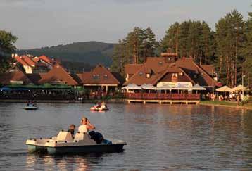 Winter sports and skiing at the Tornik centre Horse-riding and paragliding Fishing on Ribničko Lake The must-see events: The Smoked Ham Festival, January, Mačkat Zlatibor Summer Lake on King s waters