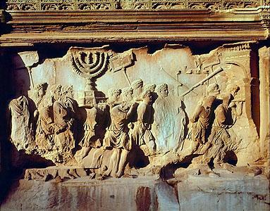 on the Arch of Titus