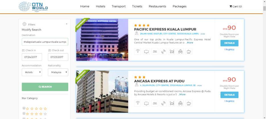 How To Book A Hotel 1 Search by country/city/hotel name. Select check-in, check-out, accommodation type and nationality.