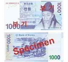 Dominations for coins are 10, 50, 100, and 500, and for banknotes, 1000, 5000, 10000, and 50000. For higher denominations, cashier s checks are used. Please refer to www.xe.