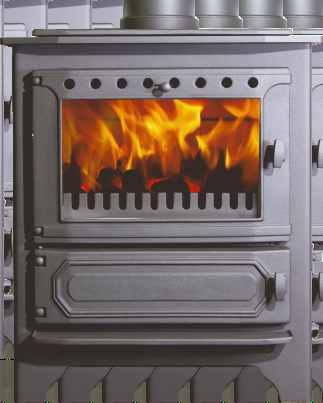 HOW IT WORKS: In ordinary stoves, air comes up beneath the fuel, so that smoke (which is tiny particles of unburned fuel), heat and waste gases are thrown from the top of the fuel into the chimney.