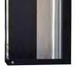 vertical, frontfacing fl oor display 2 CABINETS (back to back) + 1 BASE for a vertical,