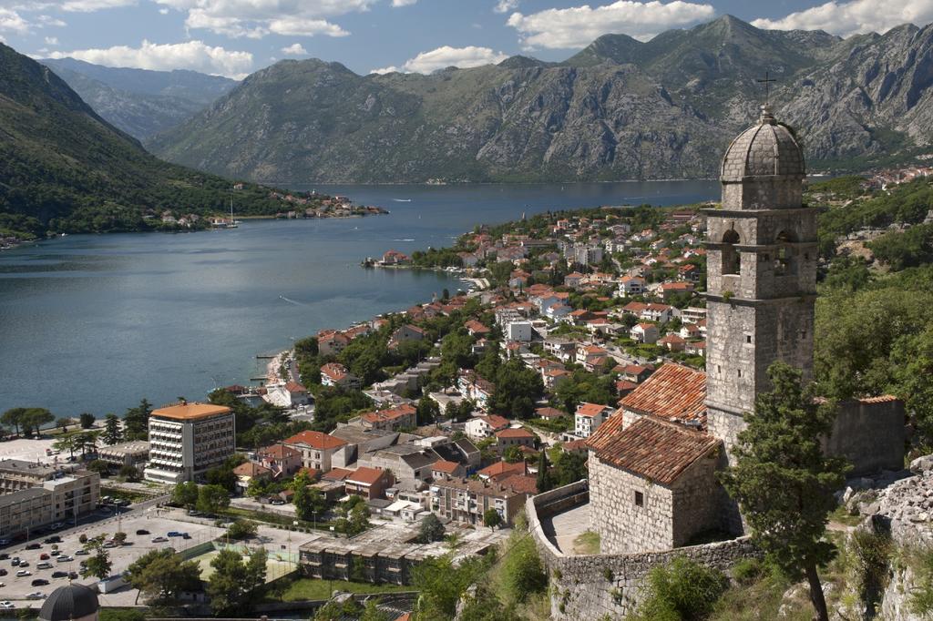 Located on the coast in a secluded part of the Gulf of Kotor, this city provides its