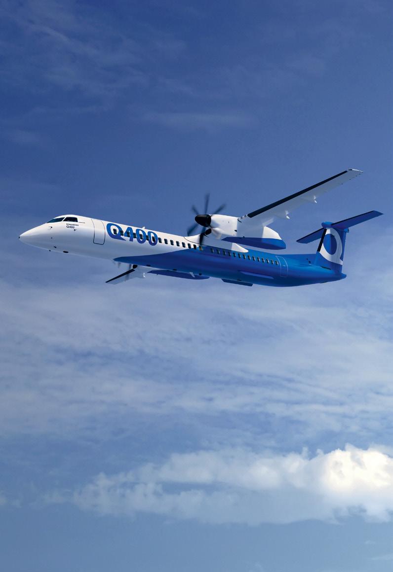 Specifications Expanded opportunities Thanks to its capabilities, the Q400 is able to carry a full passenger payload, even across the most challenging routes where others struggle.