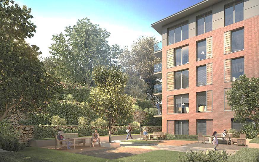DEVELOPMENT A secure development of 79 interior designed Short journey times to many London s apartments set around a landscaped leading universities, colleges and schools courtyard gardens, over the
