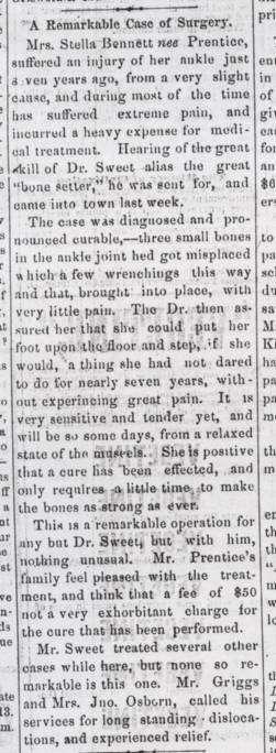 September 4, 1878, Evansville Review, p. 3, col.