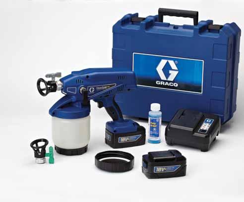 Patented ProSpray Technology delivers: Comparable performance to Graco s professional airless sprayers Sprays material as designed by the paint manufacturer