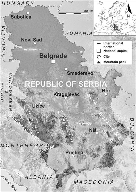 Influence of selected climate parameters on tourist traffic of Kopaonik and mountains (Republic of Serbia) taken from meteorological statistical yearbooks of Republican Hydrometeorological Service of
