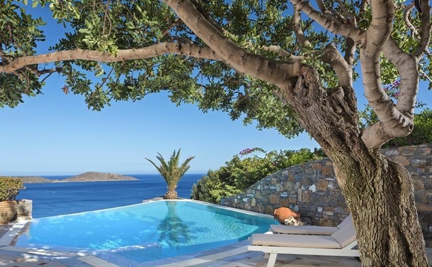 This idyllic two-bedroom villa is perfect for two couples looking to spend a relaxing holiday together.