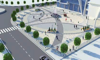 për të tjera investime në qytet Kamza së shpejti do të ketë një pamje të re. Bashkia pritet të nisë punimet për ndërtimin e sheshit të ri të qytetit Kamëz si dhe të pedonales.