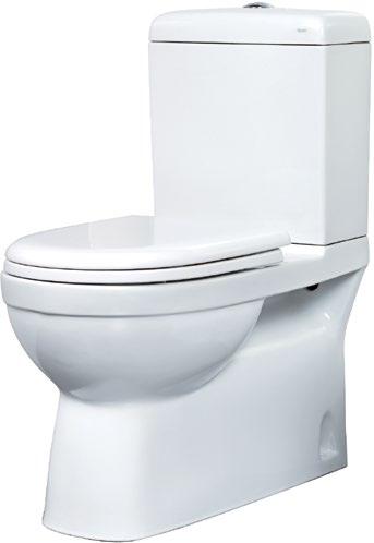 CARA BACK-TO-WALL TOILET SUITE The Cara BTW Suite has an innovative soft close seat with chrome plated brass hinges and smooth clean lines for easy cleaning.
