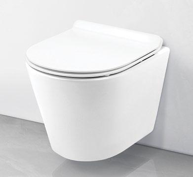 + framed cistern + glass flush plate Concelo Toilet Suites not only maximise valuable floor space but create a sleek and sophisticated look that will make a small bathroom appear even more spacious.