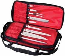 12-Pocket Knife Case 12 pockets, 2 zippered compartments M30517M Double-Zip