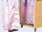95 90cm (W) 40cm (D) Milan Dress-Up Trolley with Hanging Space 120cm (H) A versatile storage unit designed for dress ups.