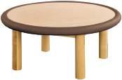 85 SafeSpace Round Table & 4 Stools Kit includes 1 x Round Table (SST4204BR) and 4 x Stools (SST5003BR).