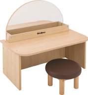 SST3018 85 x 37 x 60cm 292.95 SafeSpace Toddler Dressing Table & Stool A role play furniture set for toddlers.