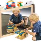 SafeSpace TM Toddler Furniture SafeSpace Locker Cabinet &