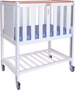 The range of compact, ergonomic and evacuation cots are available in both white and natural timber colourways and all cots can be used with the same mattress.