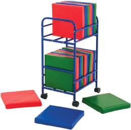 They feature a thick padding and a non-slip base. Includes seats in 3 colours. Each measures 32(W) x 32(D) x 4(H)cm. SUN323 Set of 18 292.