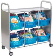 Gratnells is a world leader in providing high quality storage solutions for classrooms. 6 DEEP TRAYS 818 95 Gratnells - Callero Book Storage Shelf Excellent for book display.
