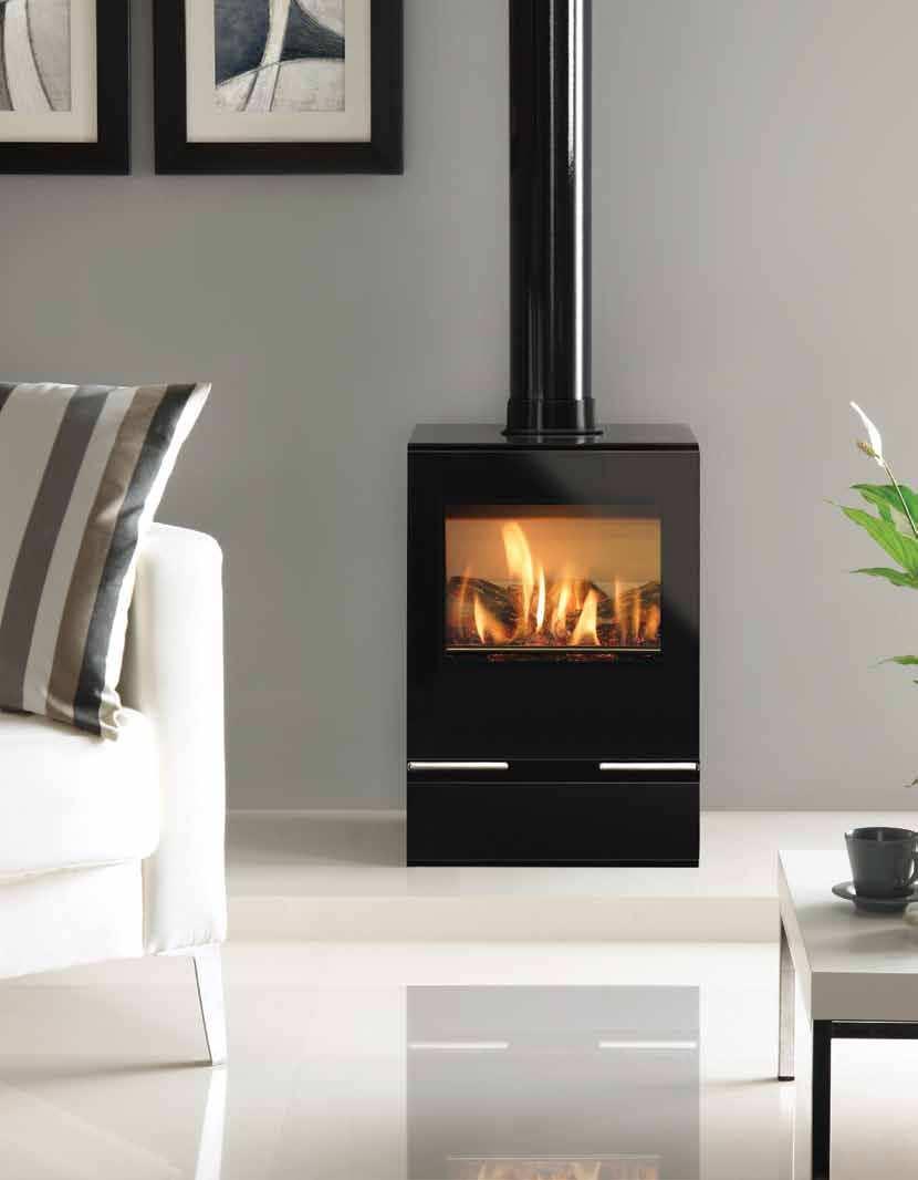 38 Gas Riva Vision Midi conventional flue with