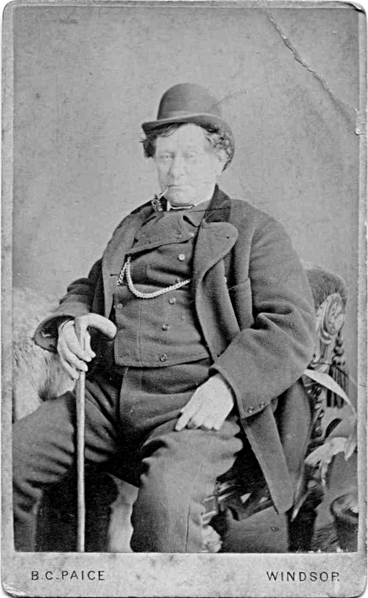 Robert Allen senior (1823-1897) (6th Gen. Grandfather to the Author) A21. Robert Allen senior, c.