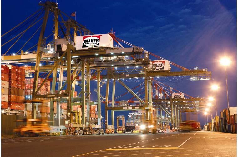 An Experienced Operator World's largest independent multi-user container terminal operators Maher operates