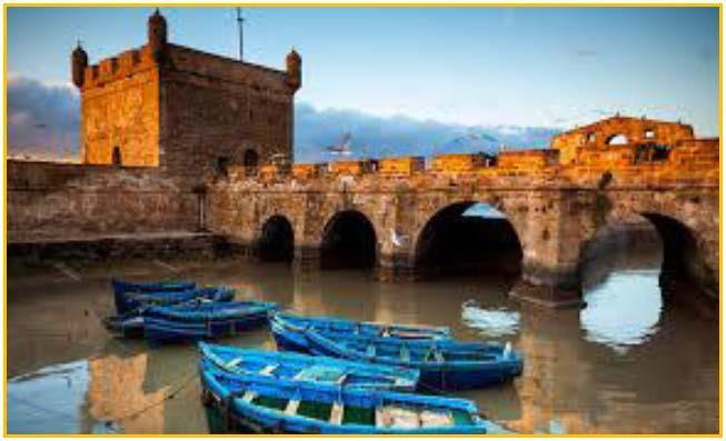 Day 2: Essaouira After breakfast, discovery of this magical fortified coastal city.