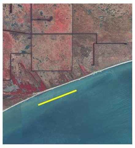 OYSTER REEF PARALLEL TO THE COASTLINE AT CHENIERE AU TIGRE PROJECT DESCRIPTION Create a one-half (1/2) mile oyster reef